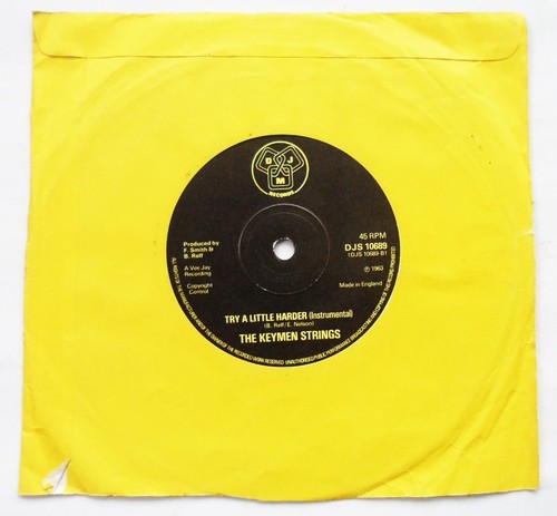 FIDELS - TRY A LITTLE HARDER 7" VINYL 1976 DJM DJS10689 *VG/F* - Picture 2 of 4