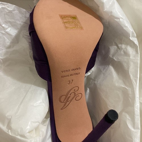 Mulas Agent Provocateur Elice Ciruela 37 NUEVO - Imagen 3 de 4