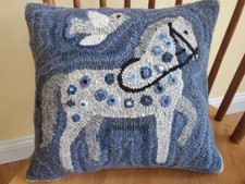 Spotted Pony Rug Hooking Paper Pattern - Prairie Road Designs