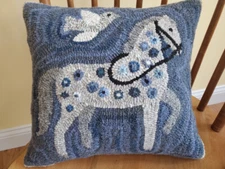 Spotted Pony  Rug Hooking Paper Pattern - Prairie Road Designs