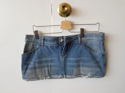 billabong jean skirt