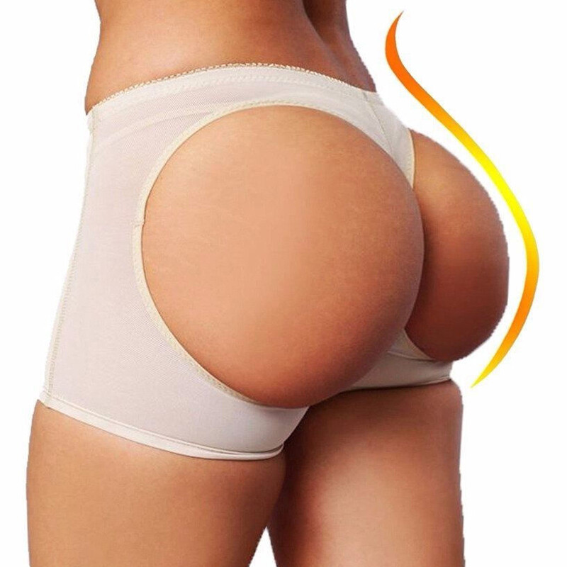 FAKE ASS Butt and Hip Enhancer Booty Padded Underwear Pants Women Body  Shaper