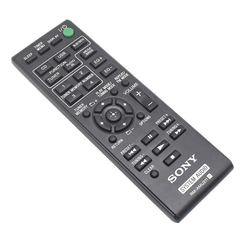 SONY Audio System Remote Control RM-AMU211 For MHC-ECL77BT MHC-ECL99BT