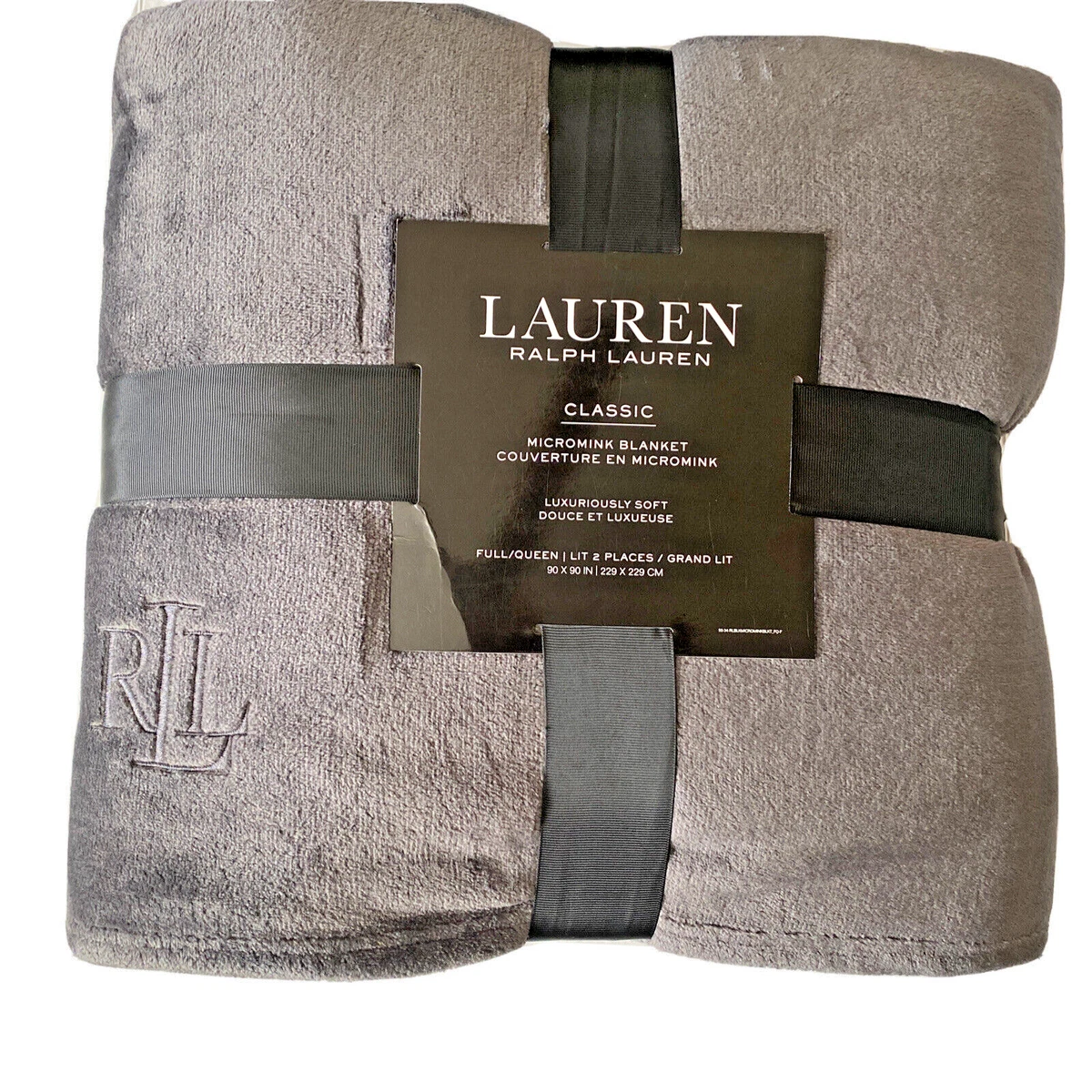 Ralph lauren micromink blanket queen hot sale