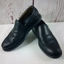 Cole Haan Grand Os C20742 Mens Black Leather Slip On Shoes Size 7.5M