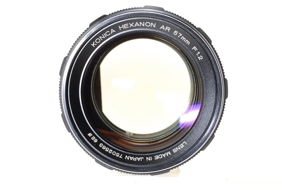 ★極上品★コニカ KONICA HEXANON AR 57mm f1.2 Konica HEXANON AR 57mm F1.2 AE Review作例写りの特徴