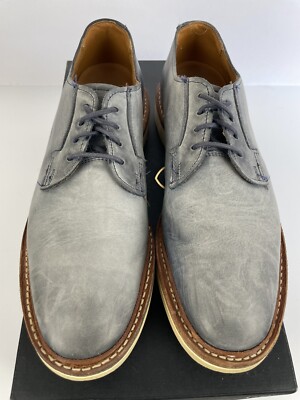 Allen Edmonds Cove Drive Navy/Gray Leather Oxfords Allen Edmonds Cove Drive Men Size 11.5 Dark | Mercari main image 3