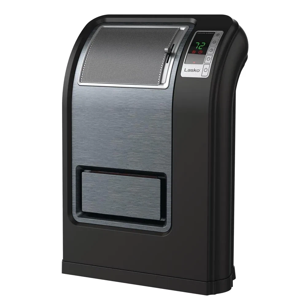 Lasko Cyclonic Ceramic Heater 1500-Watt Auto Shut Off Digital Display  Plastic 7445036030066 | eBay