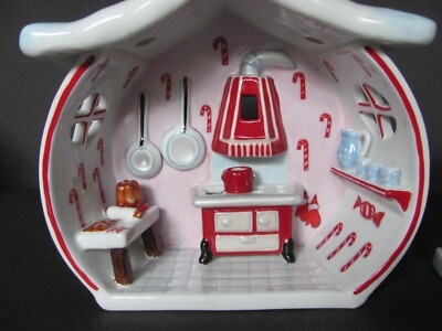 VILLEROY & BOCH NORDPOL SANTA TEALIGHT CANDLE NORTH POLE HOUSE MRS