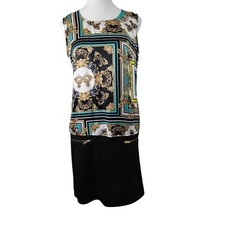 Madison Women's Dress Size Small Mod Design Drop Waist