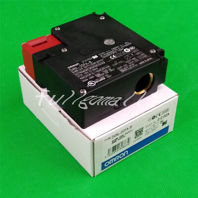 1PCS NEW Omron D4NL-2DFA-B PLC Safety Door-Lock Switch 24VDC 10A 2NC + 2NC G1/2