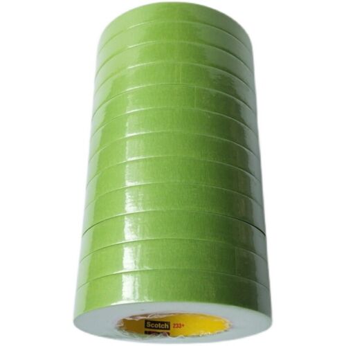 3M 26334 Scotch Performance Green Masking Tape 233+ 18mm x 55m - Picture 6 of 11