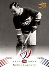 2008-09 Upper Deck Montreal Canadiens Centennial Set Newsy Lalonde Montreal