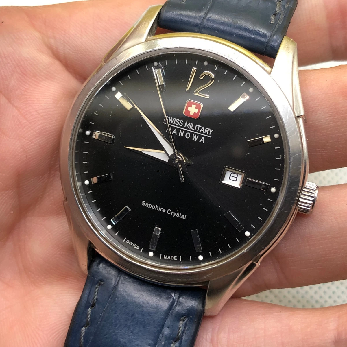 Swiss military hotsell hanowa ebay