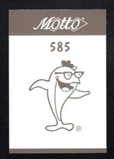 StarKist Charlie The Tuna Vintage 1987 Motto Game Trivia Card #585