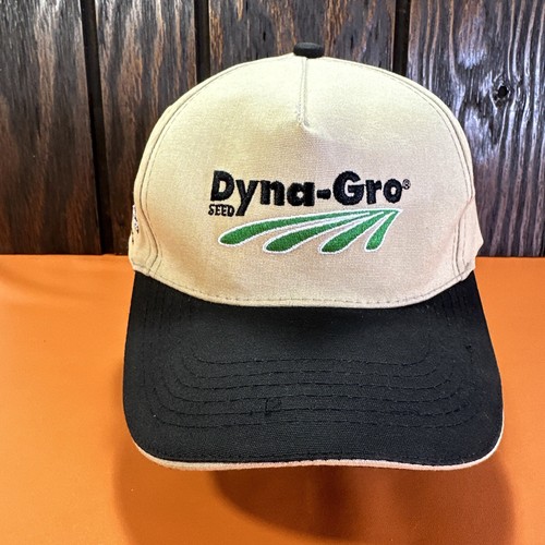 Dyna-Gro Seed Hat Cap Strapback Farm Ball Cap Brown Khaki Beige UAP United Agri - 第 1/12 張圖片