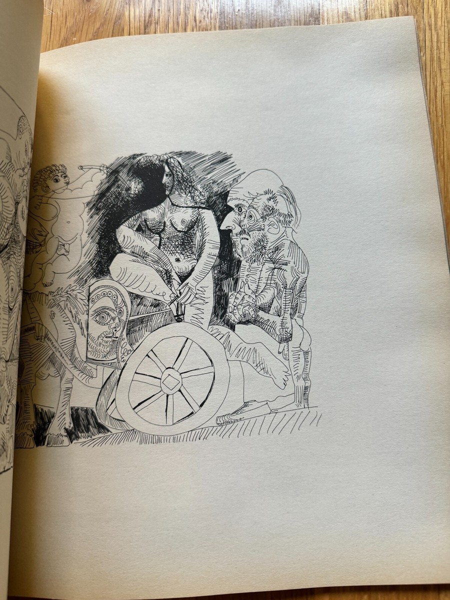 Avant Garde Picasso's Erotic Gravures Number 8 September 1969