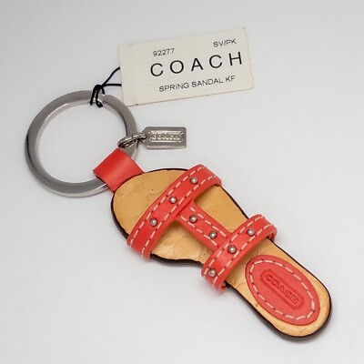 ⭕️Bag (Key)charm vintage style Vintage Coach Daypack 9960 9791 Key Fob, Solid Brass Bag