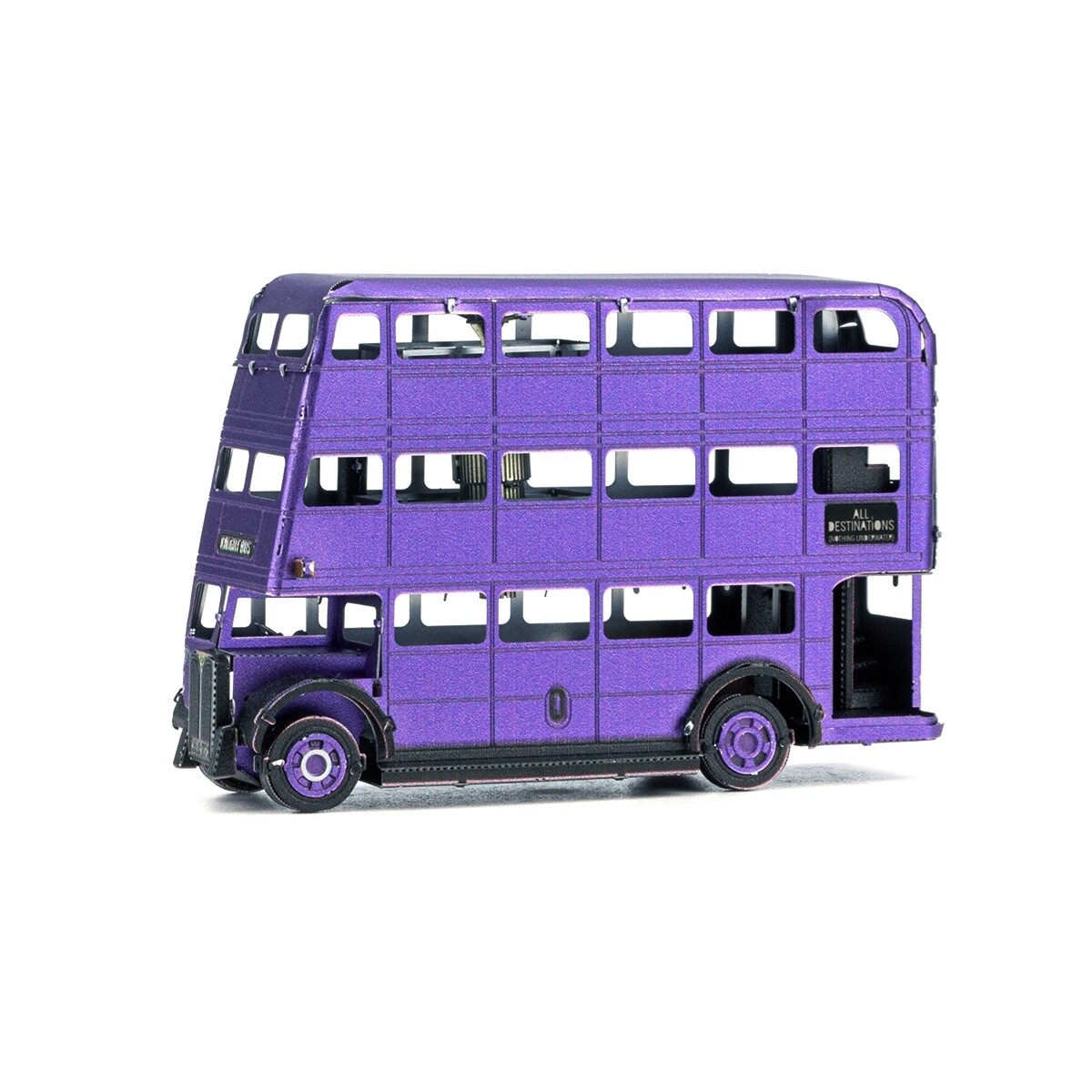 Fascinations Metal Earth Harry Potter KNIGHT BUS 3D Steel Model Kit MMS464