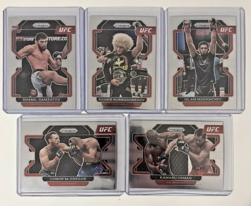 2022 Panini Prizm UFC COMPLETE YOUR SET #1-200 Base Singles - Vets & RC You Pick