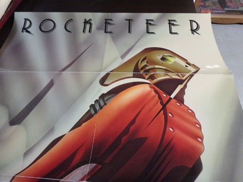 "THE ROCKETEER" TIMOTHY DALTON 1991 ORIGINAL D/S ONE SHEET POSTER - Picture 2 of 6