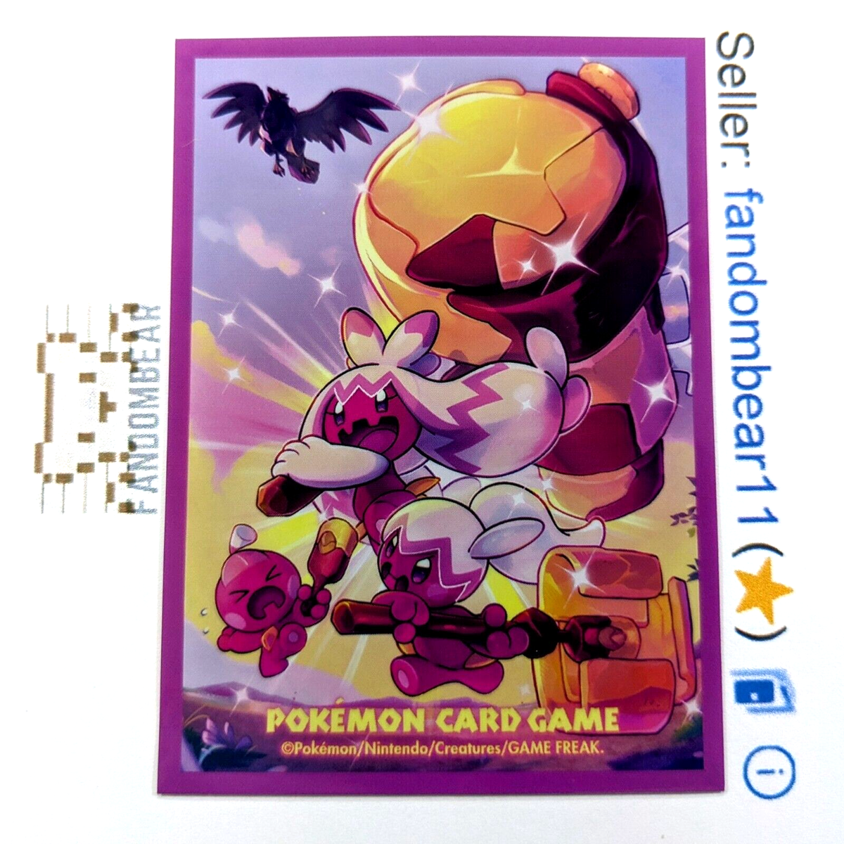 2023 Shiny Tinkaton Line Individual Card Sleeve Pokemon Center JAPAN  Original | eBay