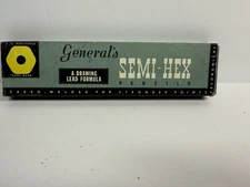 Vintage General’s Semi Hex Lead Pencils 1080
