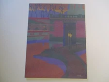 HOLT ORIGINAL VINTAGE PAINTING 1970'S LANSCAPE MODERNISM EXPRESSIONISM ACRYLIC