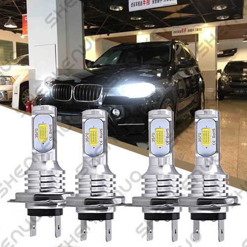 For BMW X5 20002013 Z4 20032008 4X Combo Headlight High & Low Beam