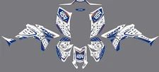 Fits Honda TRX450R TRX 450 2006 to 2024 ATV graphic kit decals stickers trx450