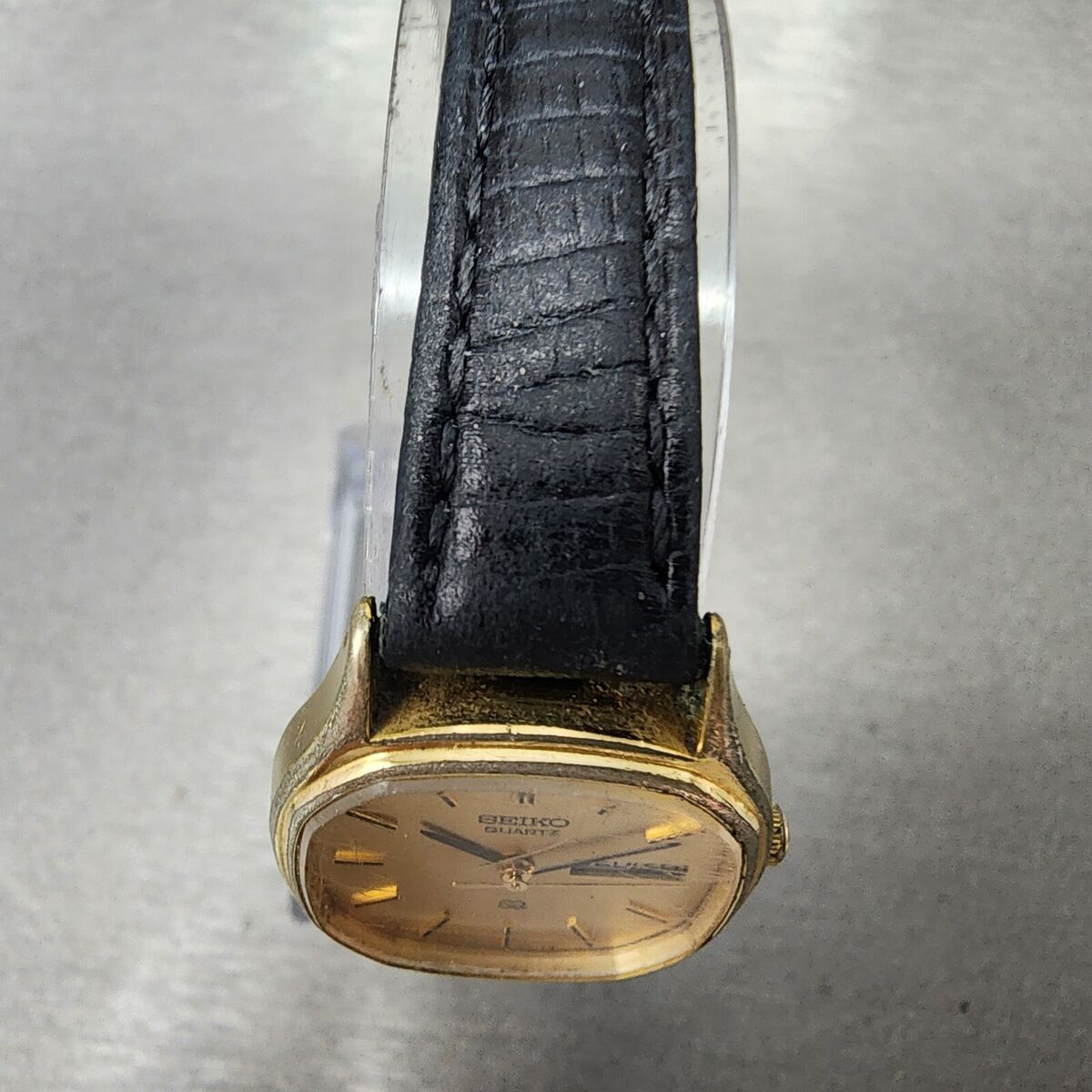VTG Seiko SQ Watch Women 24mm Gold Dial Gold Tone Octagon VTG Seiko SQ Watch Women 24mm Gold Dial Gold Tone Octagon
