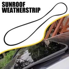 Sunroof Sealing Gasket, Sunroof Weatherstrip Rubber Black  For Toyota & Lexus T