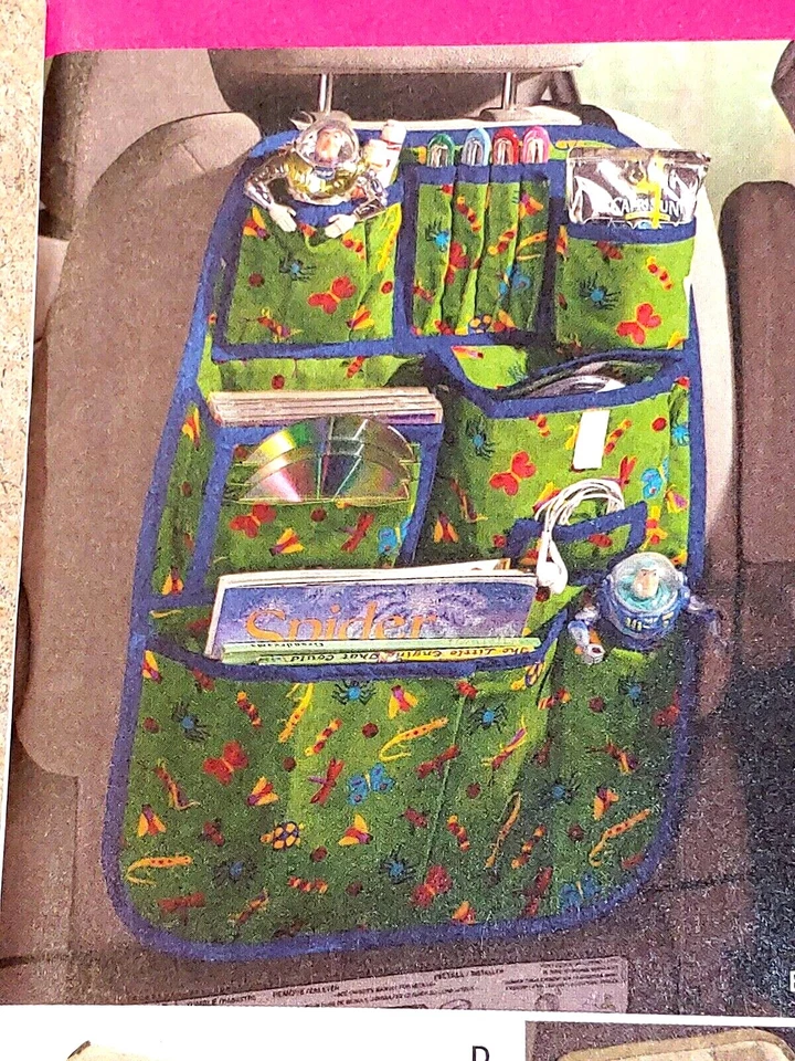 SIMPLICITY CRAFT PATTERN  2916   CAR ORGANIZERS  2008 Front and Back Seats - Image 2 of 4