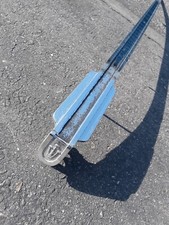 1962 62 Chrysler Imperial Trunk Lid Spear Molding Trim W Cover Emblem 1962 62 Chrysler Imperial Trunk Lid Spear Molding Trim W Cover Emblem