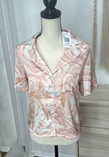 NWT L Space Swirly Pajama Top ONLY THE TOP Small