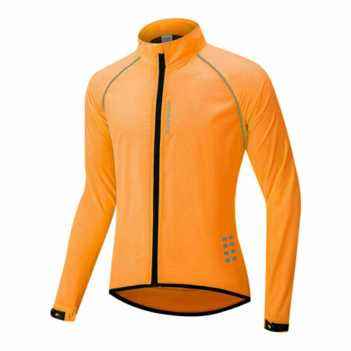 WOSAWE Ultralight Bicycle Jacket High Visibility Reflective Cycling Windbreaker - Picture 17 of 25