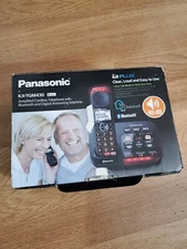 Panasonic Amplified Cordless w/ Bluetooth Amplified Voice Black KX-TGM430