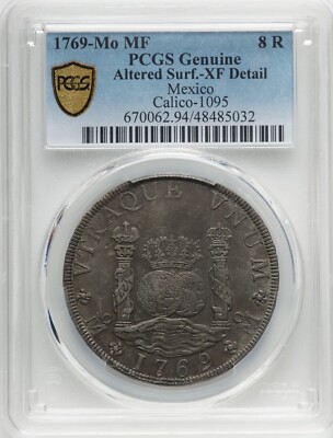 外国銀貨 メキシコ8R銀貨 1769年 外国銀貨 メキシコ8R銀貨 1769年