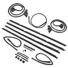 For any 1978 - 1987 Chevrolet El Camino Complete Door Tailgate Seal Kit 17 pcs