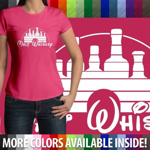 Juniors Women Teen Tee T-Shirt Sarcastic Graphics Gift Malt Whiskey Funny Parody - Picture 26 of 37
