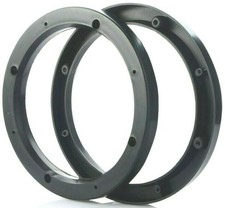 2 6.5" - 6.75" Car Stereo Audio Speaker Spacer Mounts 1/2" Depth Ring Adapter