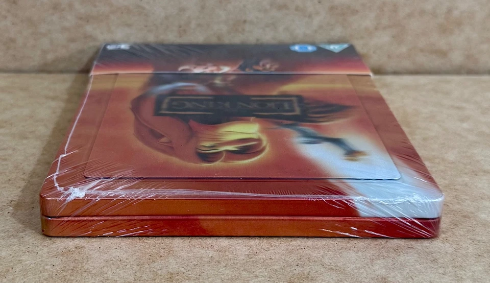 DISNEY'S THE LION KING - UK EXCLUSIVE LENTICULAR 3D + 2D BLU RAY STEELBOOK - NEW - Image 4 of 4