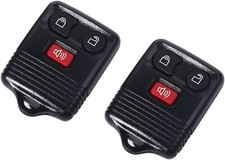 2 Replacement Keyless Entry Remote Control Key Fob Clicker Transmitter, fits For