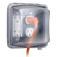 Taymac Mm2410c 2 -Gang Vertical Weatherproof Cover,  , Polycarbonate