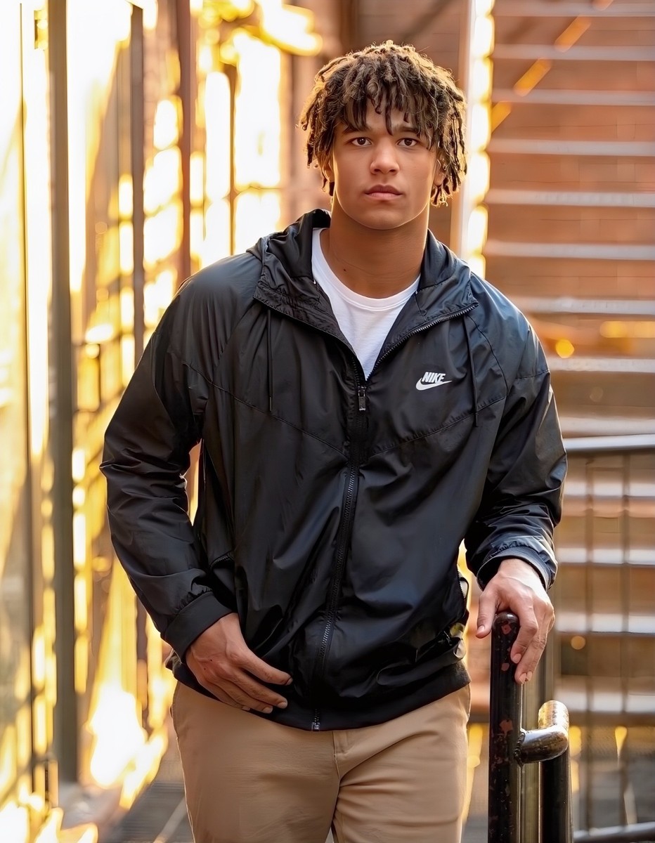 vintage nike windbreaker black