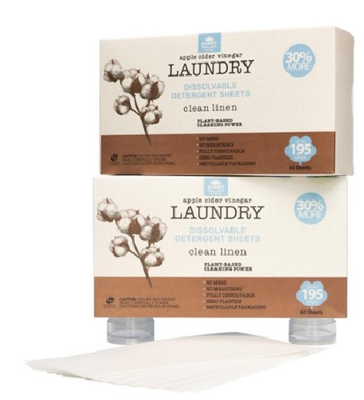 #ad *Sunny Valley Orchard 390 Load Dissolvable Laundry Sheets—Clean Linen $25.76