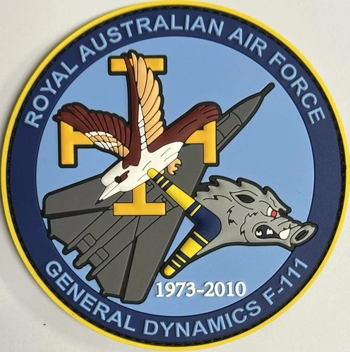F-111 1973-2010 RAAF Air Force PVC Patch Australia