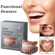  kit designed specifically for dentures to improve wearing comfort and natural 