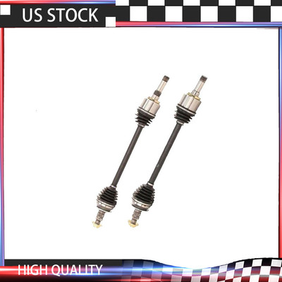 Rear Left & Right CV Axle For 2012-16 Cadillac SRX  3.6L 2WD W/ Inboard Slingers