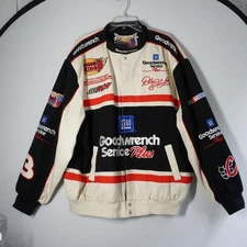 Vintage Dale Earnhardt Goodwrench Racing Jacket Jeff Hamilton 4XL Nascar